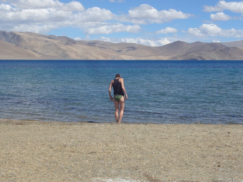 Travel - India - Ladakh - Tso Moriri Trip - Karzog and Tso Moriri - The Beach and the mountain - The Beach